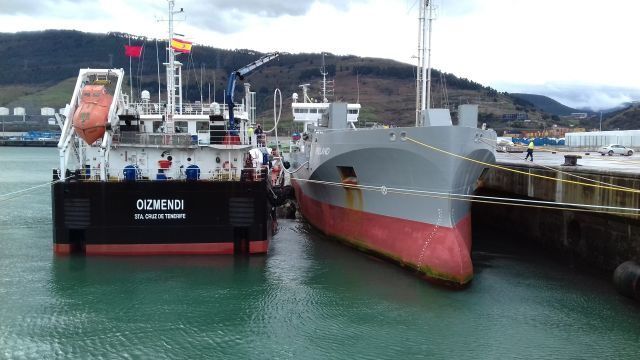 Suministro ship-to-ship en el Puerto de Bilbao