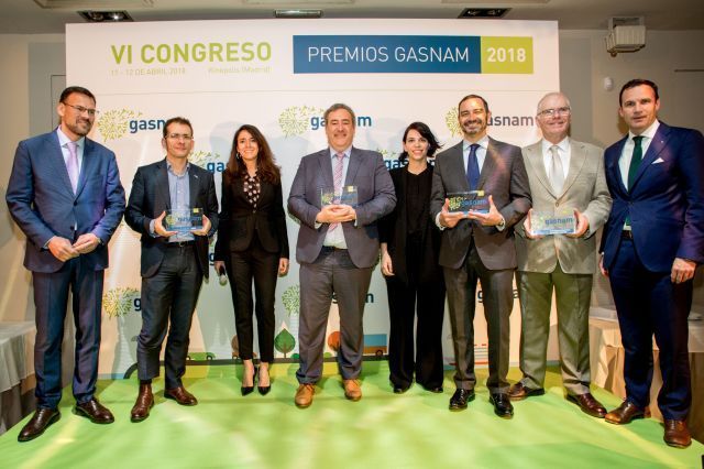 Entrega de premios Gasnam 2018