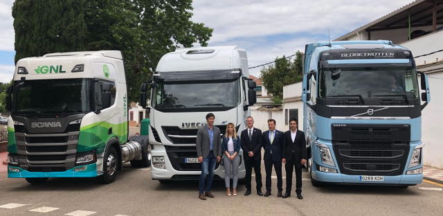Camiones GNV de Iveco, Scania y Volvo