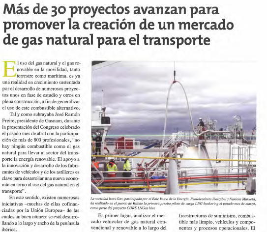 Extracto de la revista Oilgas