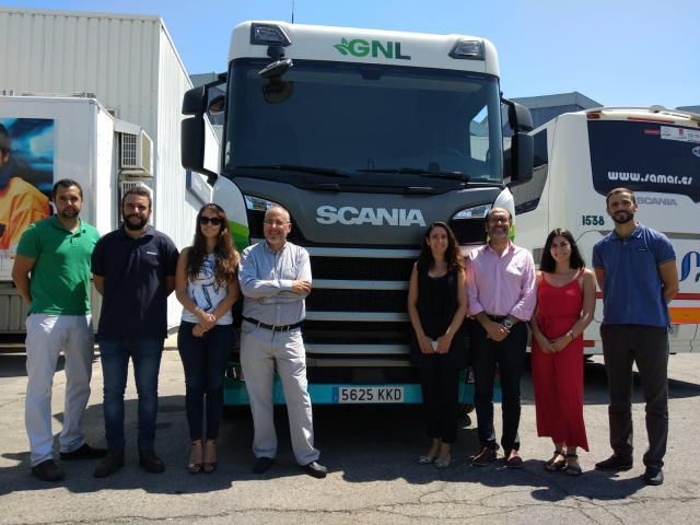 Visita a las instalaciones de Scania
