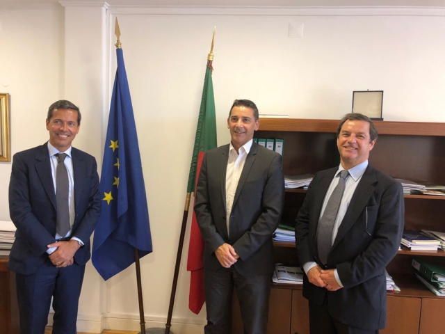 Gasnam se reúne con el Secretario de Estado Adjunto y el Medio Ambiente portugués
