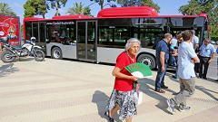 Autobuses urbanos en Jerez
