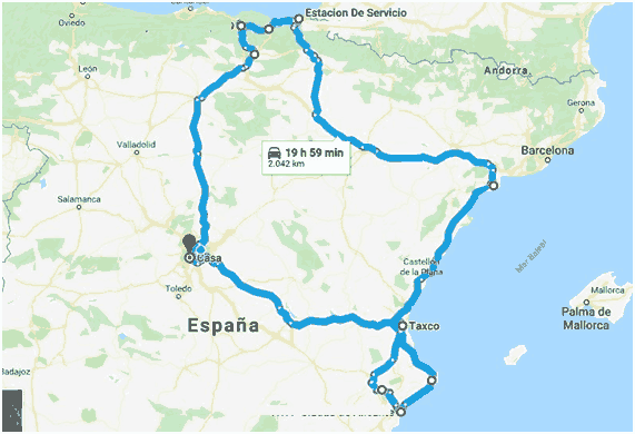 2000km-GNV Ruta de 2000 Km consumiendo únicamente GNV