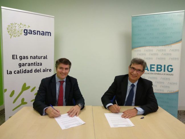 Firma acuerdo Gasnam y AEBIG