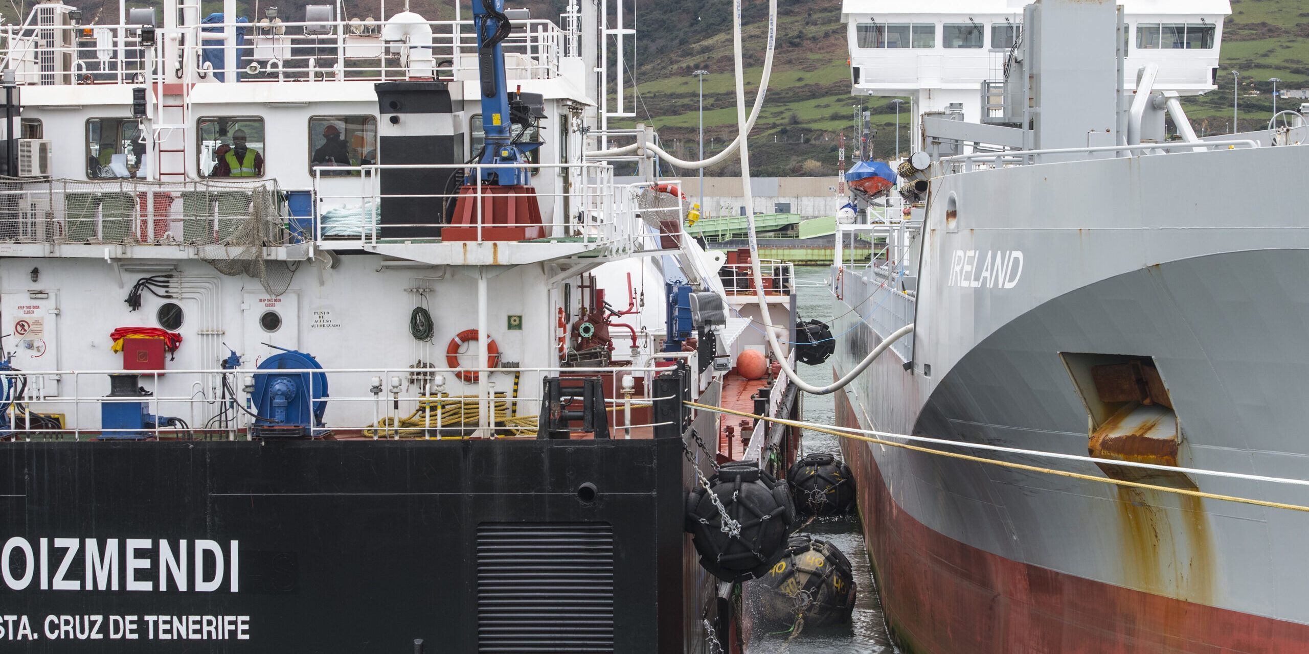 bunkerin GNL ship to ship