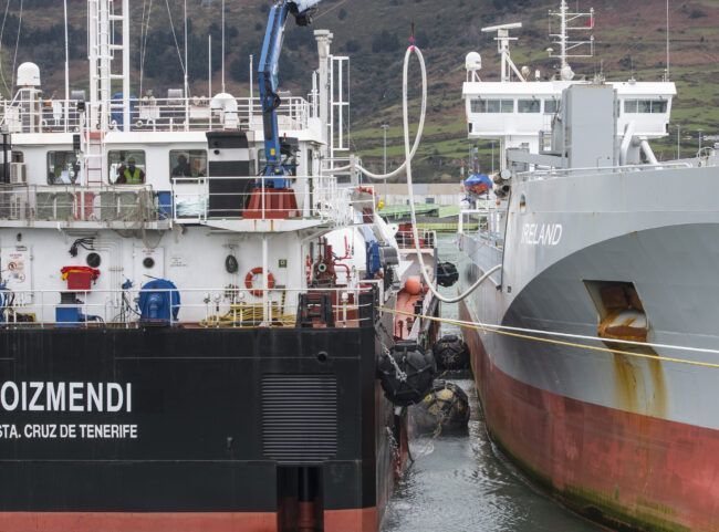 bunkerin GNL ship to ship