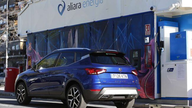Seat TGI repostando en Aliara