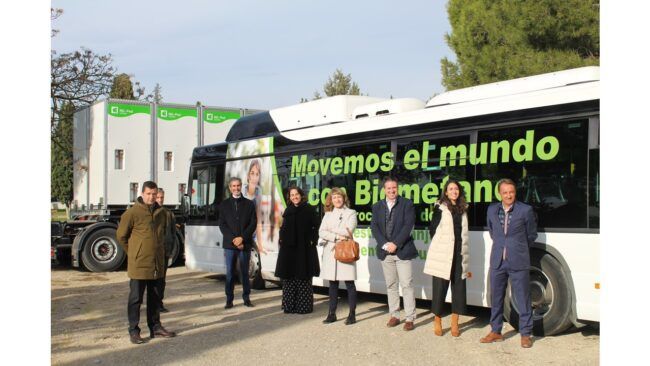 Zaragoza priemer autobus de biometano