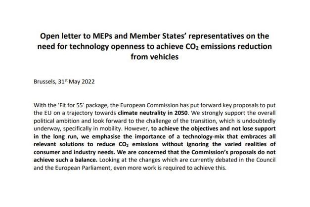 Carta Bruselas