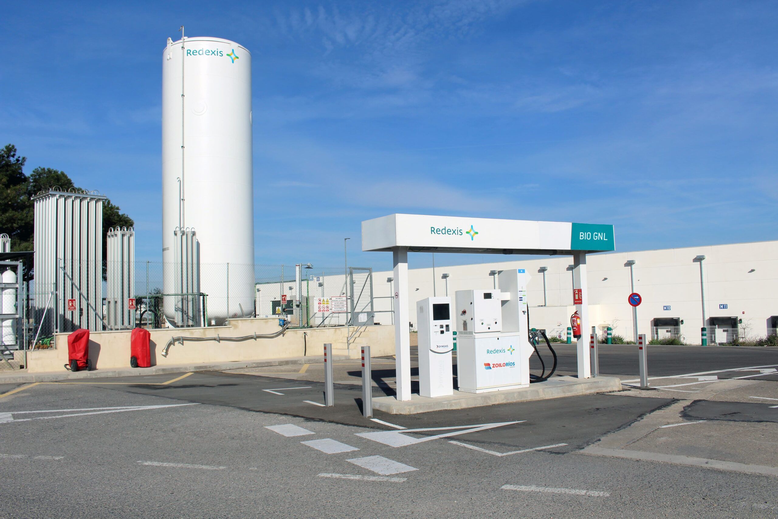 Redexis, Zoilo Ríos y Axpo ponen en marcha la primera estación de repostaje de bioGNL y biometano en España