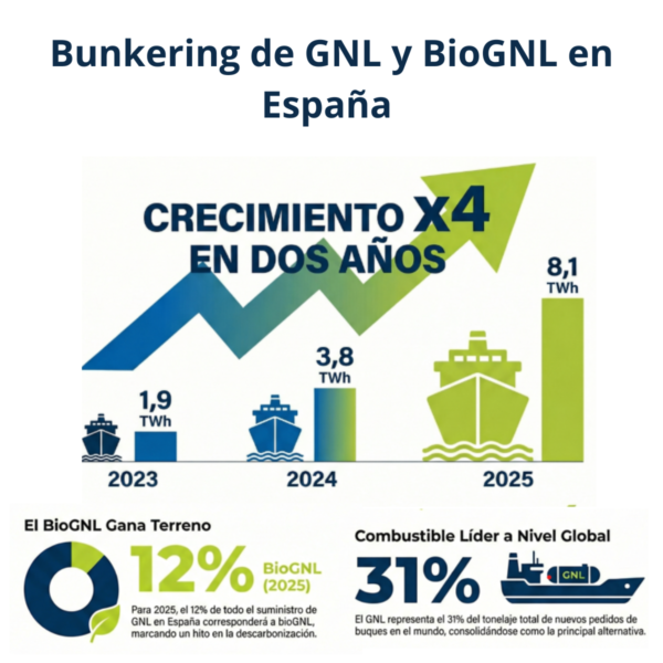 Bunkering de GNL 2023-2025 Bunkering de GNL 2023-2025